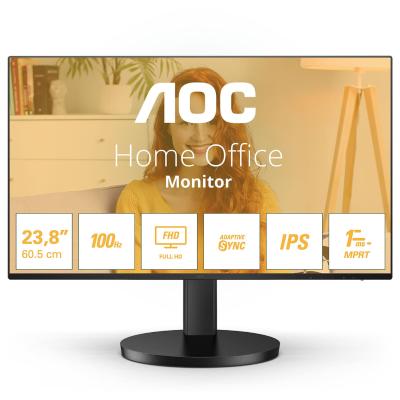 Moniteur AOC 23.8" 24B3HMA2 FullHD 100 Hz HParleurs 1ms VGA/HDMI