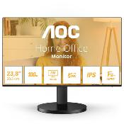 Moniteur AOC 23.8" 24B3HA2 FullHD IPS 100 Hz HParleurs 1ms VGA/HDMI