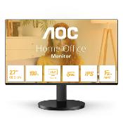 Moniteur AOC 27" 27B3HA2 FullHD IPS 100 Hz HParleurs 1ms VGA/HDMI