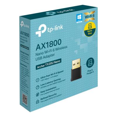 Reseaux TP LINK Clé USB AX1800 WiFi6 Double bande Archer TX20U NANO