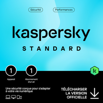 Kaspersky Standard 1 poste / 1 an Version OEM