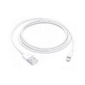 Câble APPLE USB-A vers Lightning - 1 mètre - BLANC - MXLY2ZM/A